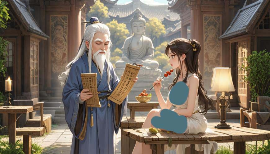 老人言不要迷信,要相信科学