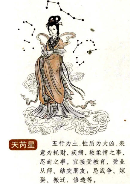 奇门遁甲·九星之天芮星介绍